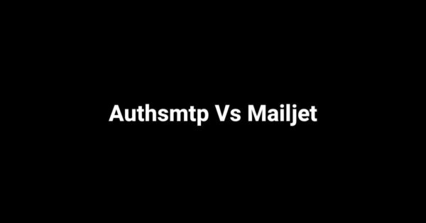 Authsmtp Vs Mailjet