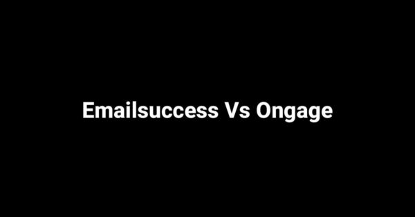 Emailsuccess Vs Ongage