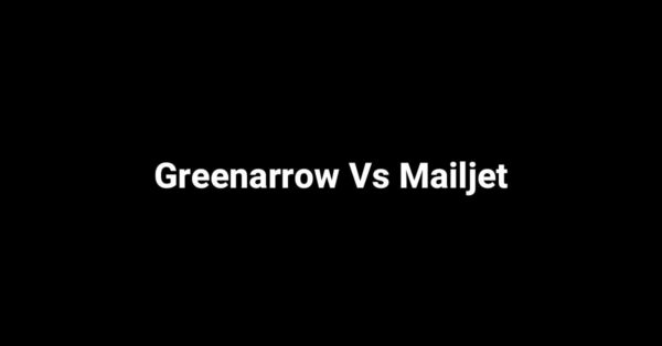 Greenarrow Vs Mailjet