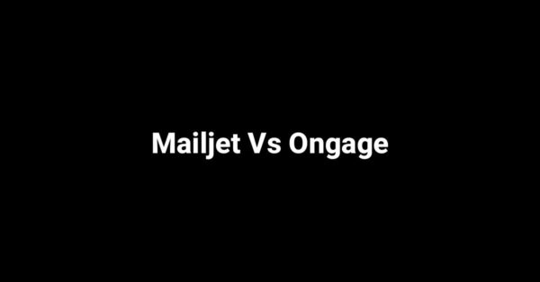 Mailjet Vs Ongage