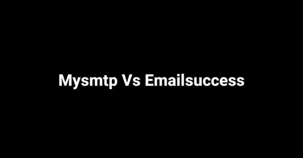 Mysmtp Vs Emailsuccess