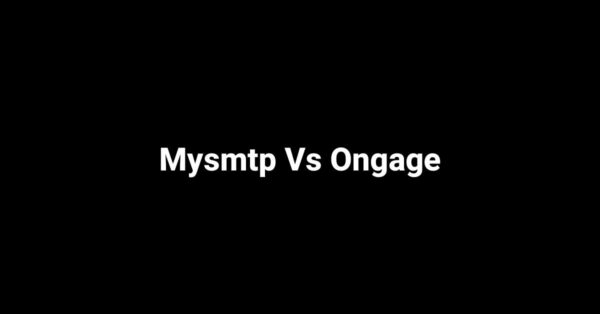 Mysmtp Vs Ongage
