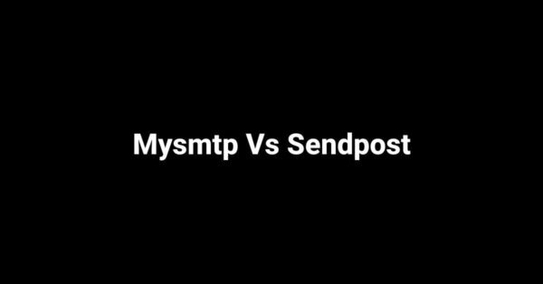 Mysmtp Vs Sendpost