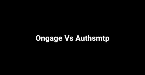 Ongage Vs Authsmtp