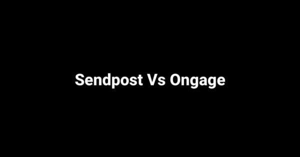 Sendpost Vs Ongage