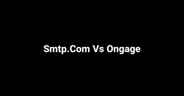 Smtp.Com Vs Ongage