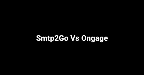 Smtp2Go Vs Ongage